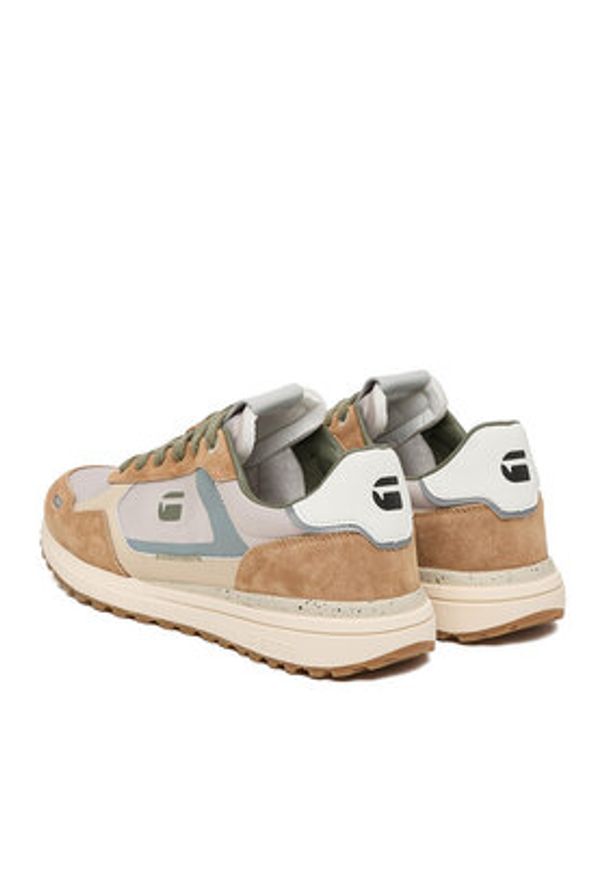 G-Star RAW - G-Star Raw Sneakersy EO-XAVI-01 Brązowy. Kolor: brązowy. Materiał: materiał