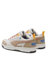 Puma Sneakersy Rebound v6 Low Open 393581 02 Biały. Kolor: biały. Materiał: skóra