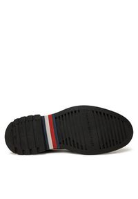 TOMMY HILFIGER - Tommy Hilfiger Półbuty Light Hilfiger Lwt Suede Shoe FM0FM05088 Brązowy. Kolor: brązowy. Materiał: zamsz, skóra