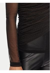 Versace Jeans Couture Bluzka 78HAH600 Czarny Slim Fit. Kolor: czarny. Materiał: syntetyk #4