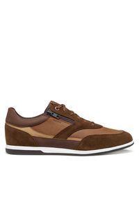 Sneakersy Geox. Kolor: brązowy #1