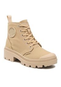 Palladium Trapery Pallabase Twill 96907-227-M Beżowy. Kolor: beżowy. Materiał: materiał #3