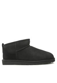 Ugg Śniegowce M Classic Ultra Mini 1137391 Czarny. Kolor: czarny. Materiał: skóra #1