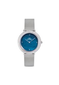 Daniel Wellington Zegarek Crystalline Bezel 3 DW00100825 Srebrny. Kolor: srebrny
