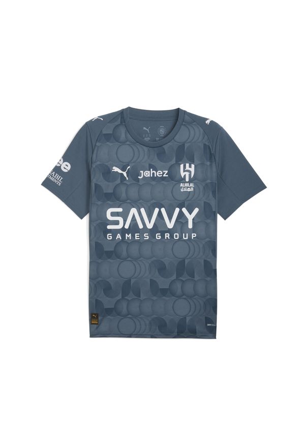 Puma - Męska trzecia koszulka Al-Hilal SFC 25/26 PUMA. Kolor: szary. Sport: bieganie