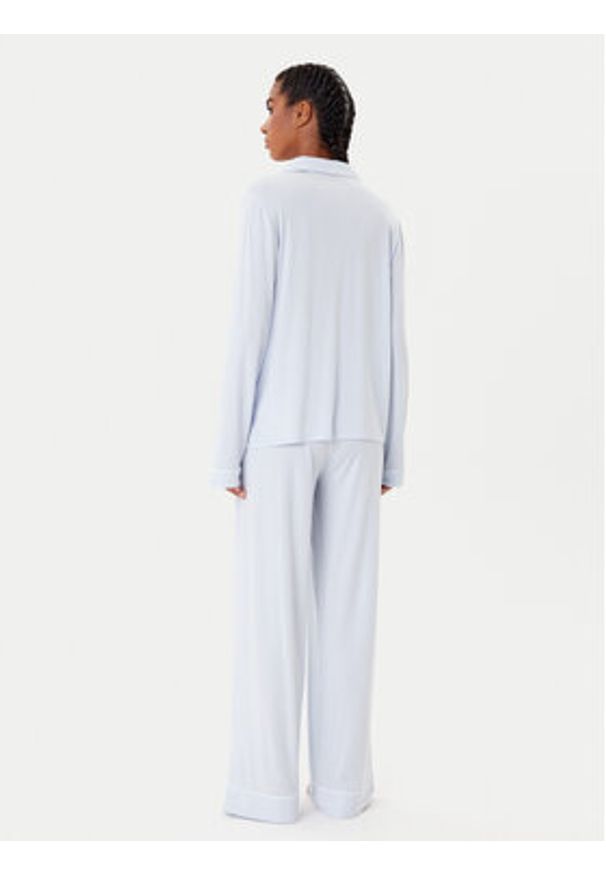 Guess Piżama O4BX07 KCIN2 Błękitny Regular Fit. Kolor: niebieski