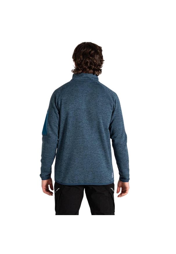 DARE 2B - Bluza Polarowa Męska Produkt Termiczny Torrek Mountain Series. Kolor: szary, niebieski, wielokolorowy. Materiał: polar. Sezon: zima. Styl: sportowy. Sport: turystyka piesza