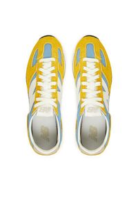 New Balance Sneakersy U471VBC M Żółty. Kolor: żółty. Materiał: skóra, zamsz #5