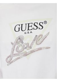 Guess Bluza W5GQ05 KB683 Biały Reglan Fit. Kolor: biały. Materiał: bawełna #5