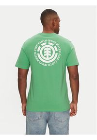 Element T-Shirt ELYZT00490 Zielony Regular Fit. Kolor: zielony. Materiał: bawełna #5