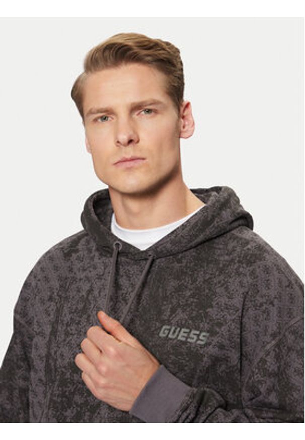 Guess Bluza Z5RQ16 K9YI1 Szary Regular Fit. Kolor: szary. Materiał: bawełna