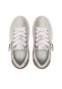 Karl Lagerfeld - KARL LAGERFELD Sneakersy KL42376N Srebrny. Kolor: srebrny. Materiał: lakier, skóra