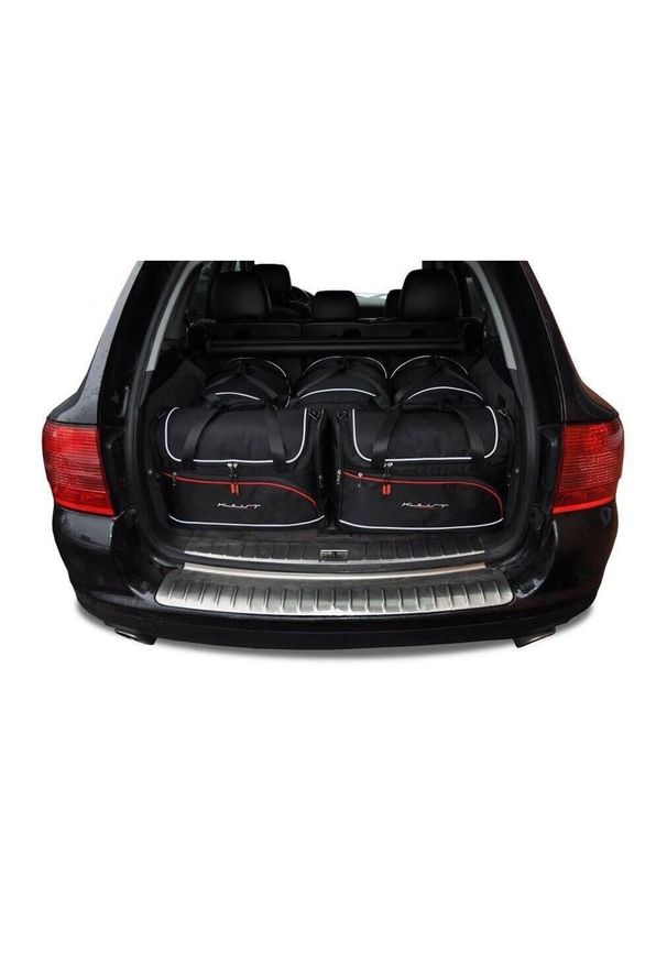 KJUST - Torby Do Bagażnika Porsche Cayenne 2002-2010 5Szt Kjust. Kolor: czarny. Styl: sportowy