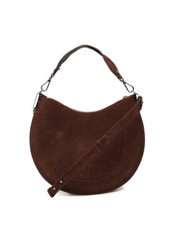 Coccinelle Torebka QKG Coccinellesunup Suede E1 QKG 13 02 01 Brązowy. Kolor: brązowy. Materiał: skórzane, zamszowe