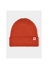 Fjällräven - Czapka na zimę Fjallraven Tab Hat - cabin red. Kolor: czerwony. Sezon: zima