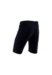 Spodenki rowerowe (+spodenki kolarskie z pampersem w zestawie) LEATT Shorts. Kolor: czarny. Sport: kolarstwo