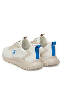 Calvin Klein Jeans Sneakersy Eva Runner Mix Ny YM0YM01387 Biały. Kolor: biały. Materiał: materiał #3