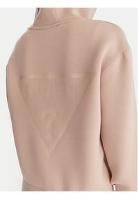 Guess Bluza V3RQ11 K7UW2 Beżowy Regular Fit. Kolor: beżowy. Materiał: wiskoza #4