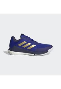 Buty do siatkówki dla dorosłych Adidas Crazyflight Shoes. Kolor: wielokolorowy, niebieski, żółty. Materiał: materiał. Sport: siatkówka