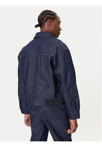 Hugo - HUGO Kurtka jeansowa 50542915 Granatowy Relaxed Fit. Kolor: niebieski. Materiał: bawełna #5
