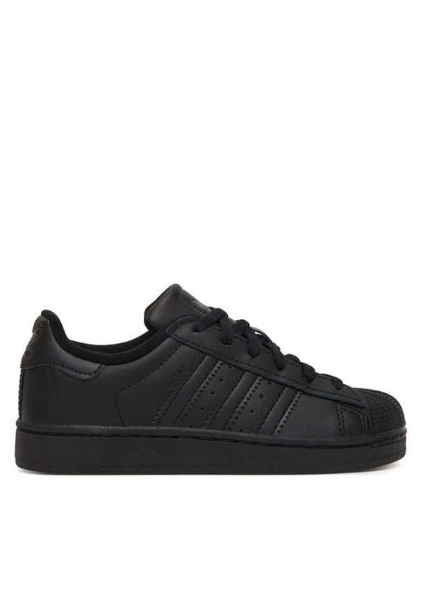 Adidas - adidas Sneakersy Superstar II C JH9983 Czarny. Kolor: czarny. Materiał: skóra. Model: Adidas Superstar