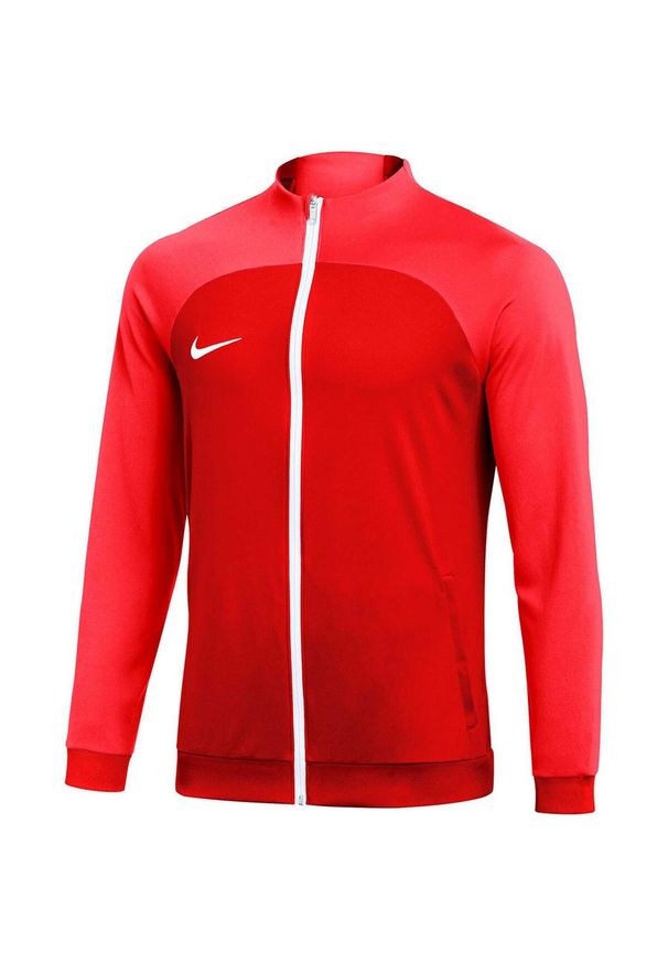 Nike - Męska Bluza Academy Pro DriFIT. Kolor: czerwony. Sport: turystyka piesza