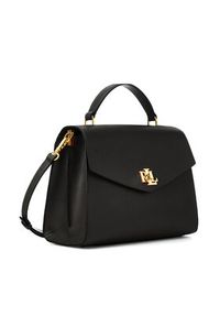 Lauren Ralph Lauren Torebka 431915781002 Czarny. Kolor: czarny. Materiał: skórzane #4