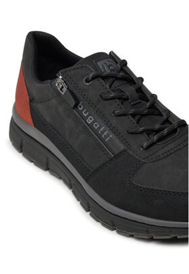 Bugatti Sneakersy 331-AOS01-5500 Czarny. Kolor: czarny. Materiał: skóra