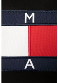 Tommy Jeans Torba AM0AM07145.4891 kolor czarny. Kolor: czarny. Materiał: bawełna. Wzór: aplikacja #3