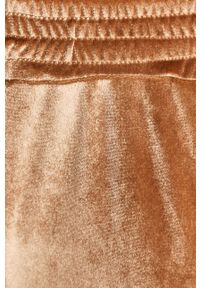 Haily's - Spodnie. Kolor: brązowy. Materiał: poliester, materiał, dzianina, elastan. Wzór: gładki #2