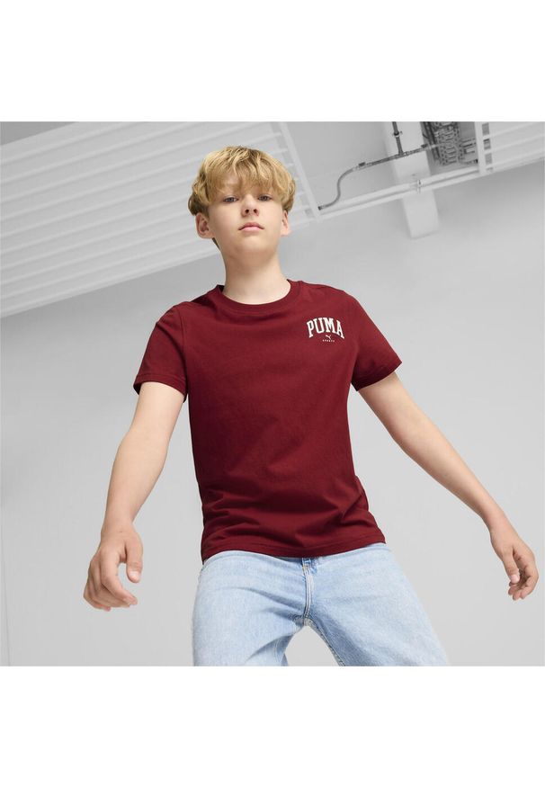 Puma Koszulka Squad Small Graphic 68277313. Kolor: czerwony