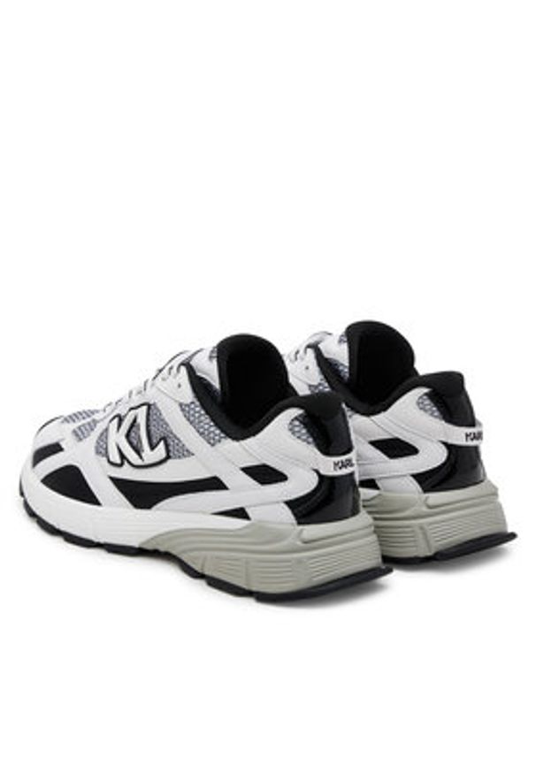 Karl Lagerfeld - KARL LAGERFELD Sneakersy Orion KL55525 Biały. Kolor: biały. Materiał: skóra