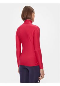 Rossignol Bluza techniczna Classique 1/2 Zip RLLWL11 Czerwony Slim Fit. Kolor: czerwony. Materiał: syntetyk