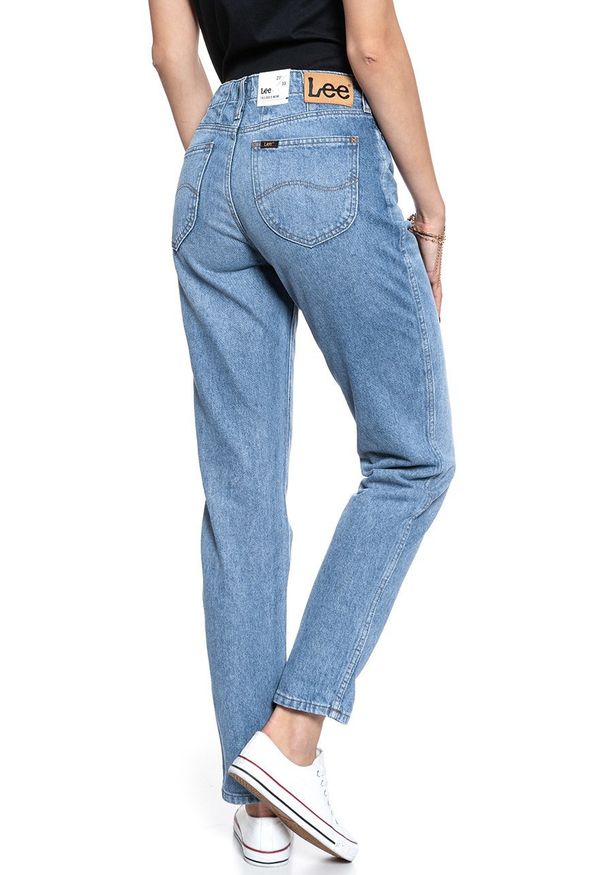 Lee - SPODNIE DAMSKIE LEE TAILORED MOM LIGHT STONE L31IGAQA 112107148