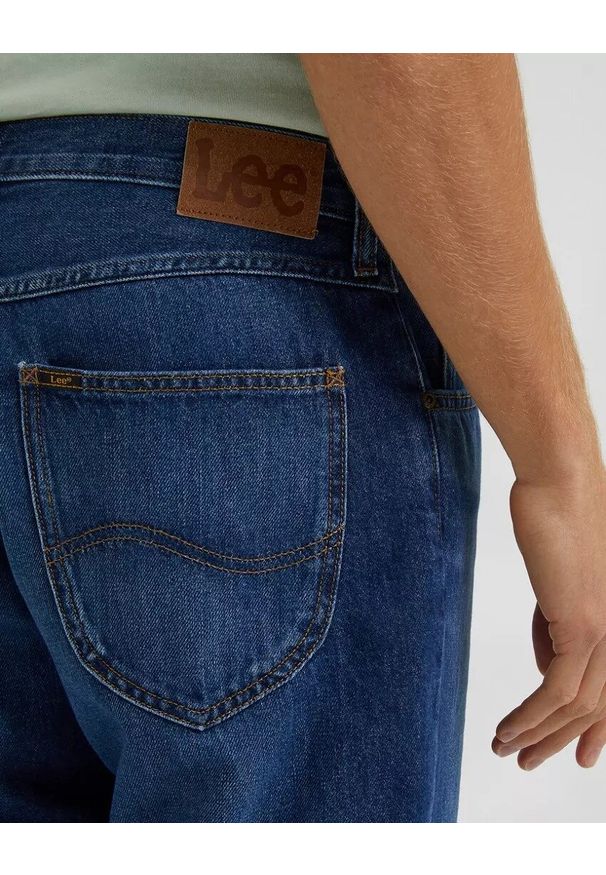 Lee - LEE 5 POCKET SHORT MĘSKIE SZORTY VCR DARK WORN L73MHVB72 112331761