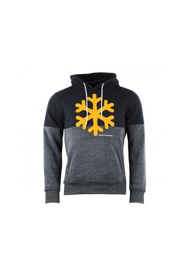 PEAK MOUNTAIN - Bluza z kapturem Peak Mountain Carlo. Typ kołnierza: kaptur. Kolor: czarny. Sezon: zima. Sport: narciarstwo