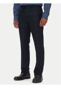 TOMMY HILFIGER - Tommy Hilfiger Chinosy Denton MW0MW40782 Granatowy Slim Fit. Kolor: niebieski. Materiał: wełna