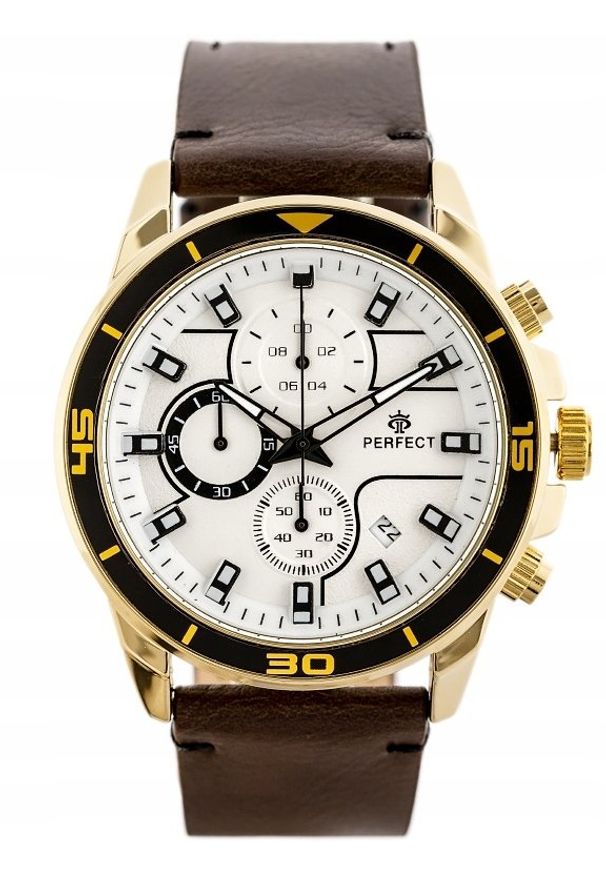 Zegarek Perfect ZEGAREK MĘSKI PERFECT CH02L - CHRONOGRAF