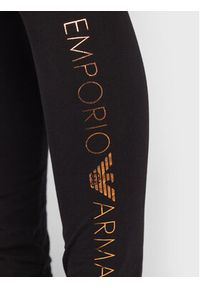 Emporio Armani Underwear Legginsy 164568 2F225 00020 Czarny Slim Fit. Kolor: czarny. Materiał: bawełna