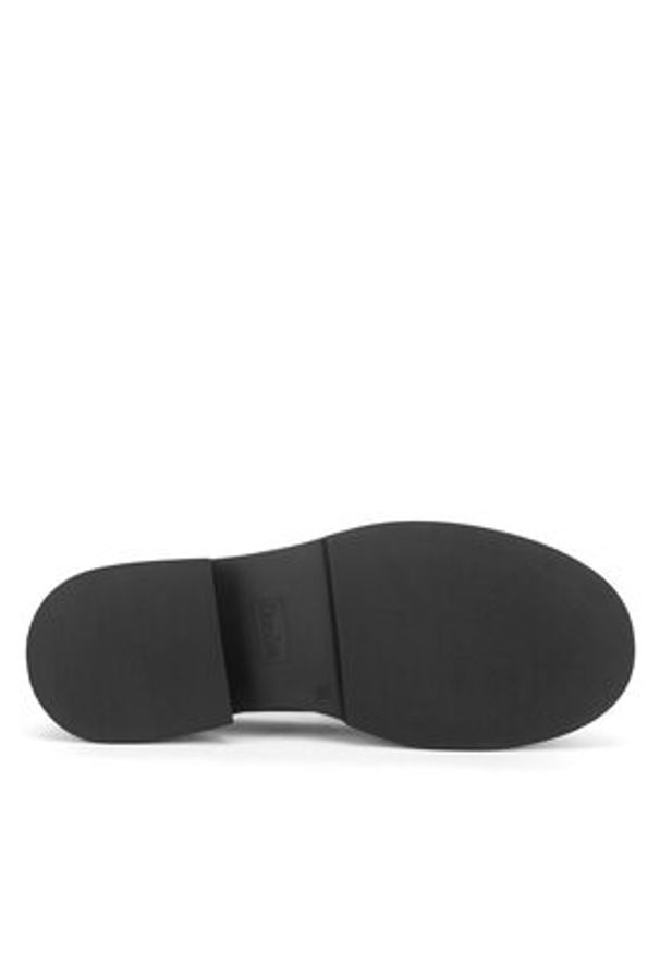 DeeZee Mokasyny HY60135-2 Czarny. Kolor: czarny. Materiał: skóra