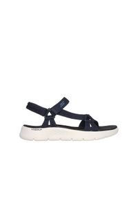 skechers - Sandały damskie SKECHERS Go Walk Flex Sandal Sublime. Kolor: biały, wielokolorowy, niebieski