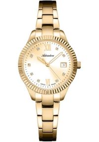 Zegarek damski Adriatica A3820.1181Q CYRKONIE srebrny. Kolor: srebrny #1