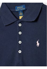 Polo Ralph Lauren Sukienka codzienna 312624740001 Granatowy Regular Fit. Okazja: na co dzień. Typ kołnierza: polo. Kolor: niebieski. Materiał: bawełna. Typ sukienki: proste. Styl: casual #3