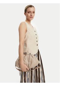 Weekend Max Mara Torebka 2515511014600 Beżowy. Kolor: beżowy. Materiał: skórzane #5