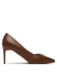 Max Mara Szpilki Phyllis 2524526191600 Brązowy. Kolor: brązowy. Materiał: skóra. Obcas: na szpilce
