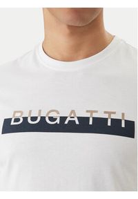 Bugatti T-Shirt 8350-75043C Biały Regular Fit. Kolor: biały. Materiał: bawełna #7