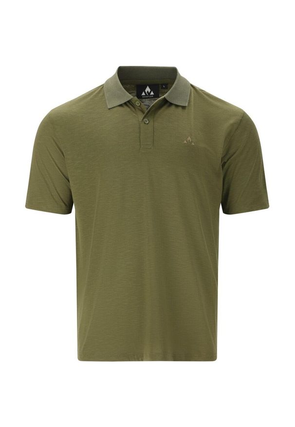 Polo Whistler Vale. Okazja: na co dzień. Typ kołnierza: polo. Kolor: zielony. Styl: casual