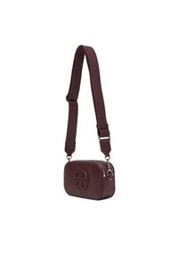 Tory Burch Torebka Mini Miller 171956 Bordowy. Kolor: czerwony. Materiał: skórzane #5