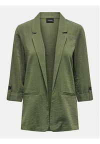 only - ONLY Marynarka Marsa 15308084 Zielony Loose Fit. Kolor: zielony. Materiał: syntetyk
