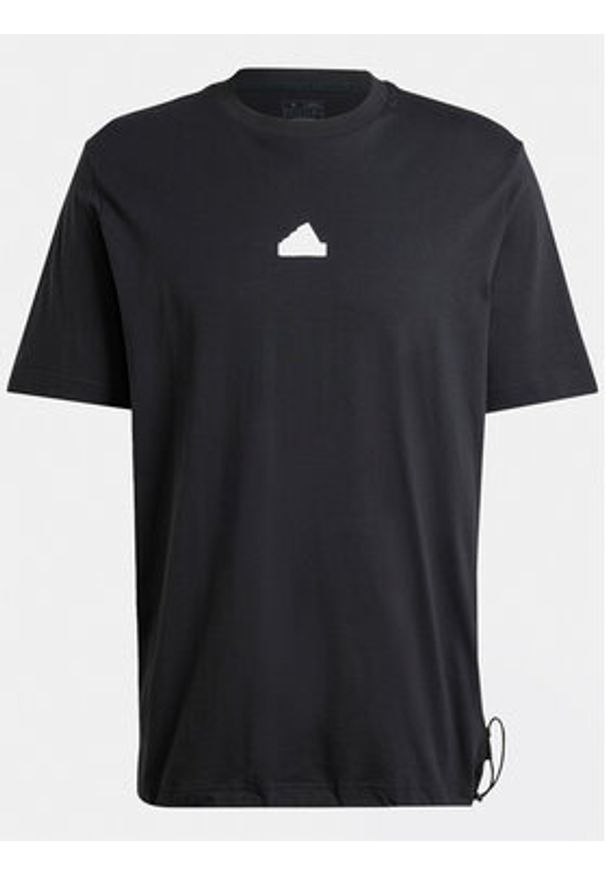 Adidas - adidas T-Shirt City Escape IR5171 Czarny Loose Fit. Kolor: czarny. Materiał: bawełna